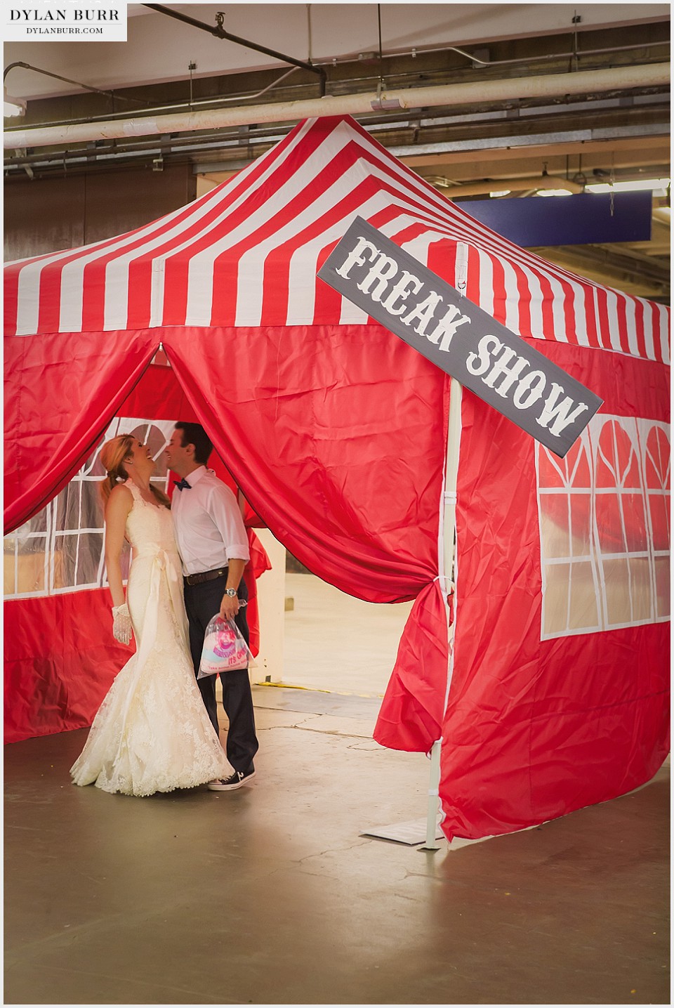 denver county fair engagement anniversary freak show tent