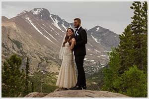Mountain Wedding Photo Adventure in Rocky Mountain National Park