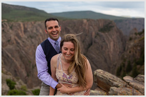black canyon colorado elopement wedding adventure