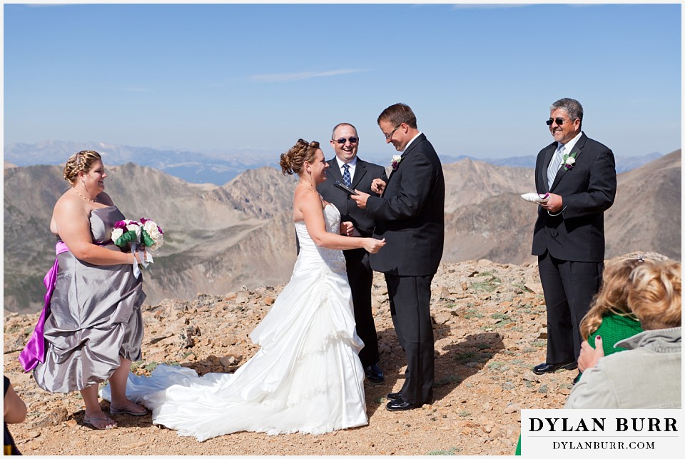 breckenridge 4wd adventure wedding groom reading vows