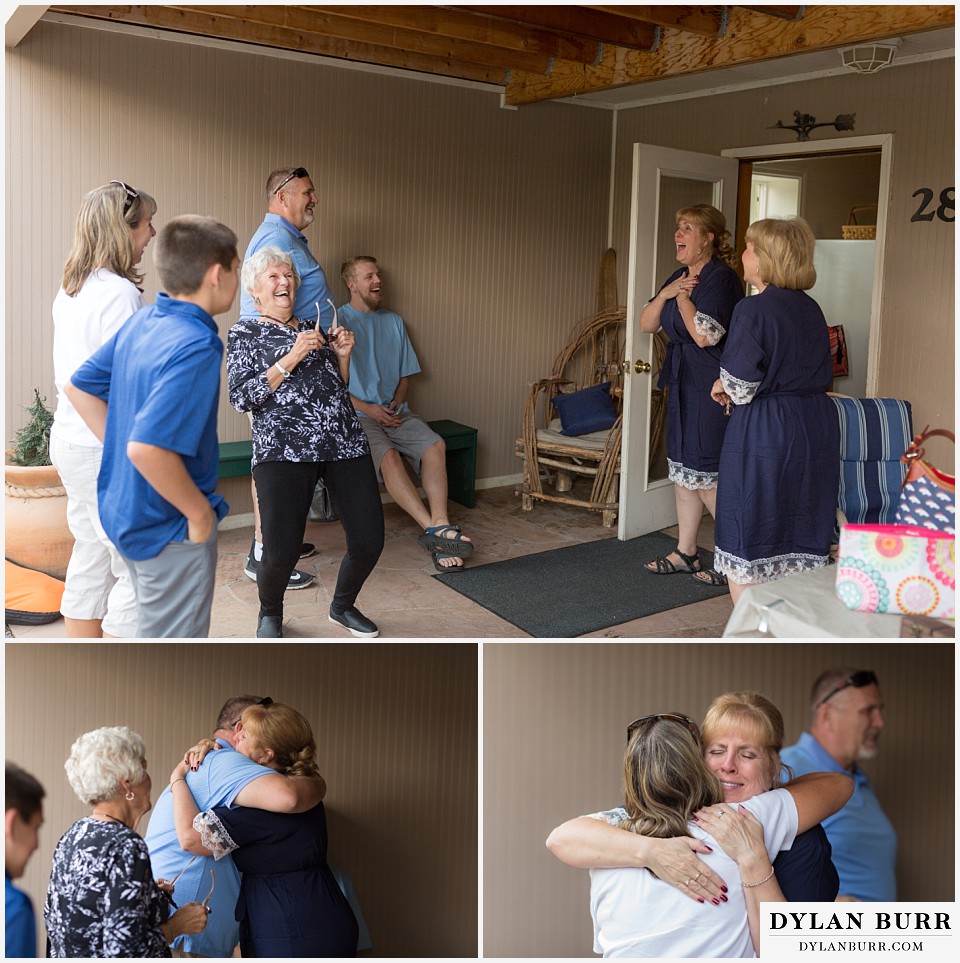 buford lodge wedding buford colorado meeker surprise family visit