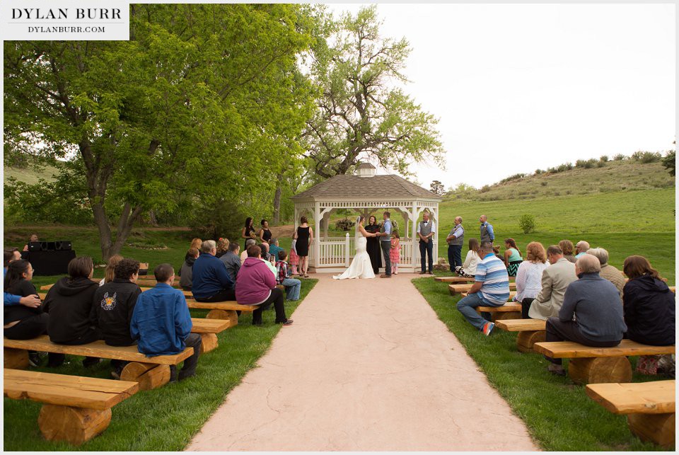 wedding ceremony ellis ranch loveland colorado