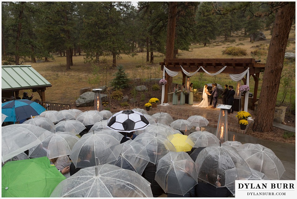 della terra wedding estes park colorado mountain wedding ceremony site