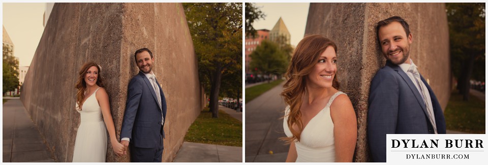 colorado wedding photographer fun downtown denver wedding