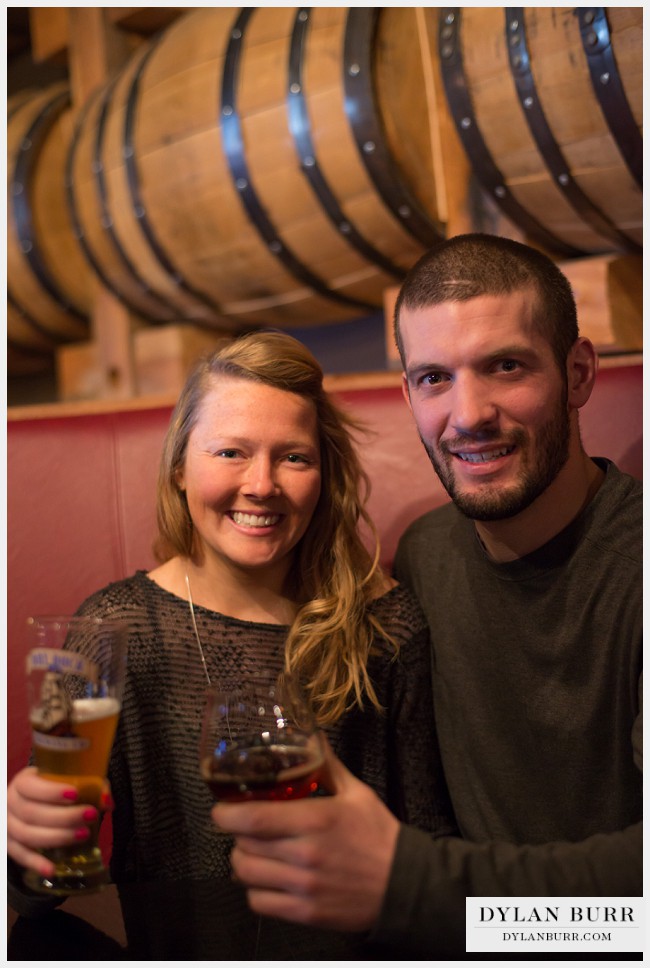 denver engagement photos rackhouse bar stranahans distillery