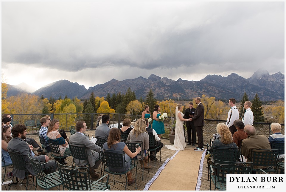 grand teton wedding ceremony dornans moose wy