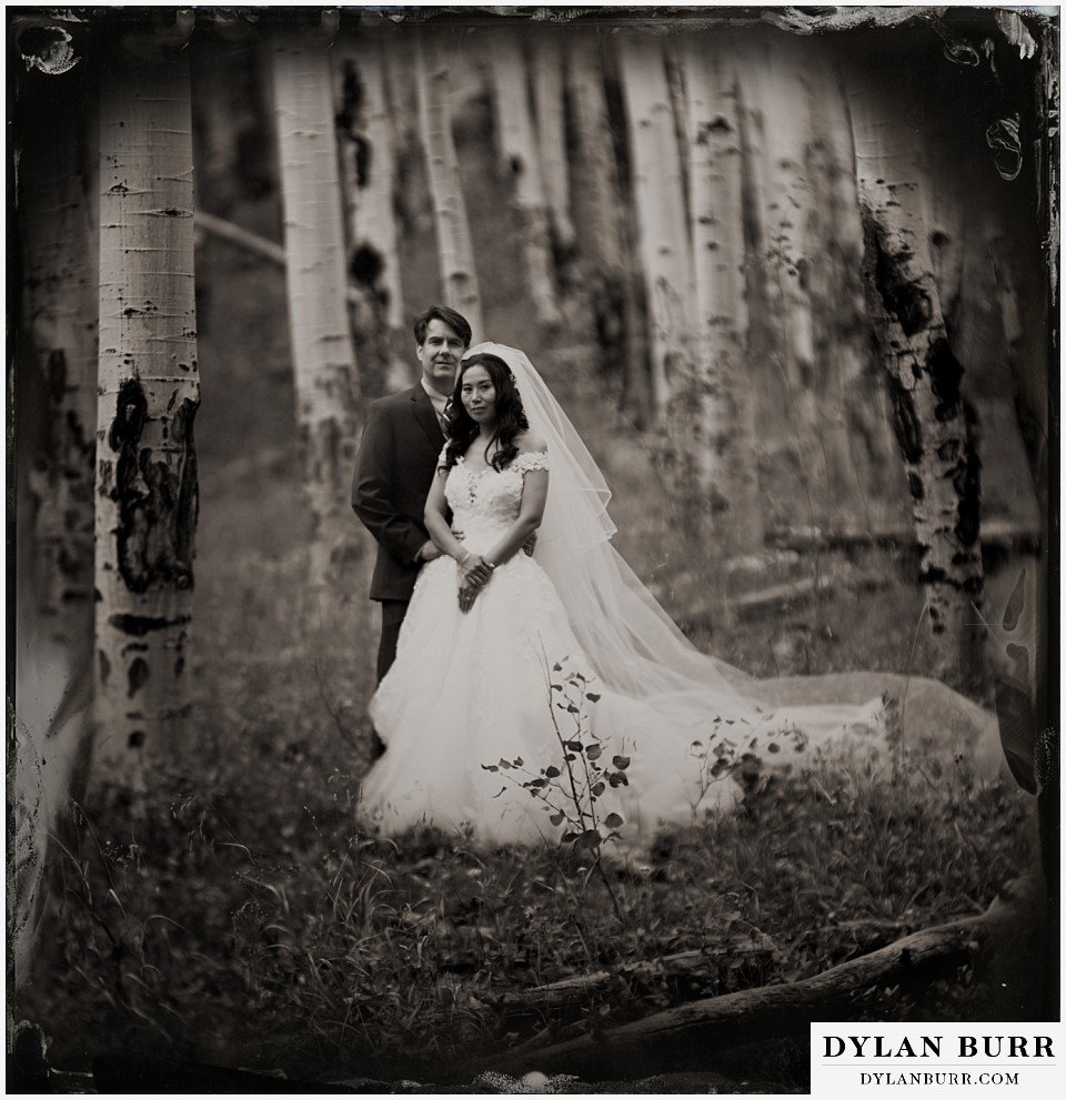 wedding wet plate collodion photograph