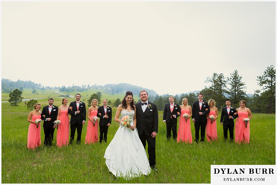 lookout mountain wedding bridal party