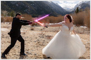 may 4th wedding colorado star wars