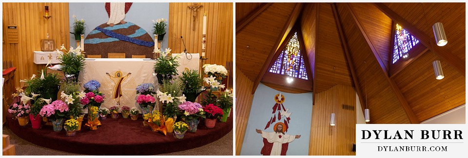mother cabrini shrine wedding golden colorado inside chapel