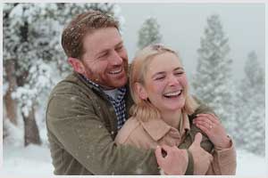 rocky mountain national park wedding proposal in snow