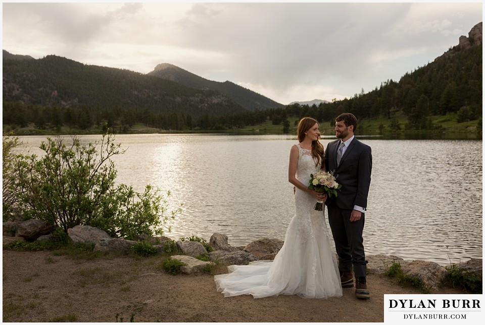 rocky mountain national park elopement wedding rmnp lily lake colorado