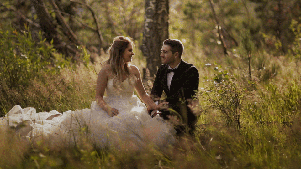 rocky mountain national park elopement adventure wedding cinemagraph
