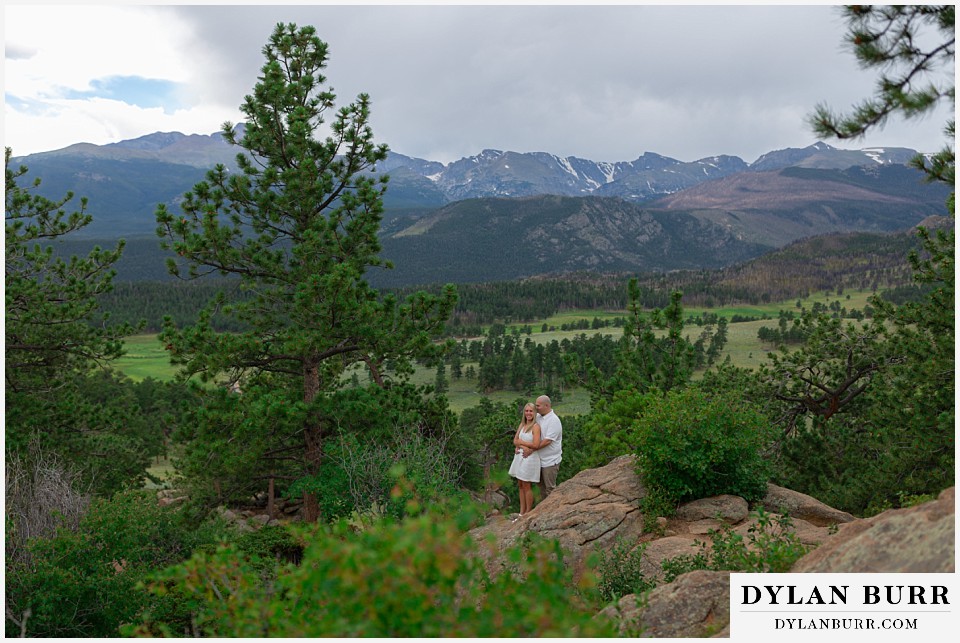 engagement photo session in rocky mountain national park