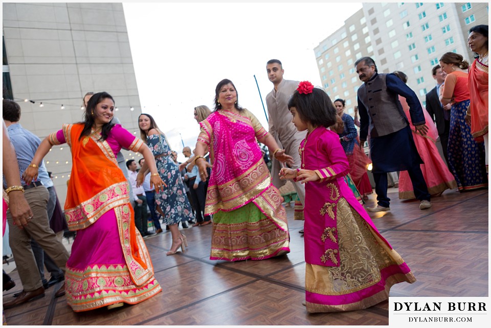 hyatt regency downtown denver indian wedding garba dancing