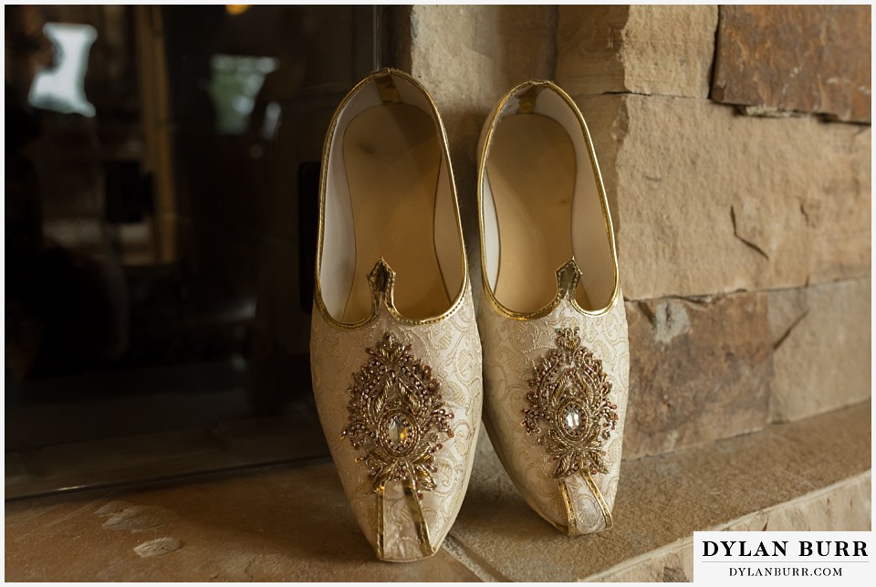 spruce mountain ranch wedding indian wedding grooms shoes