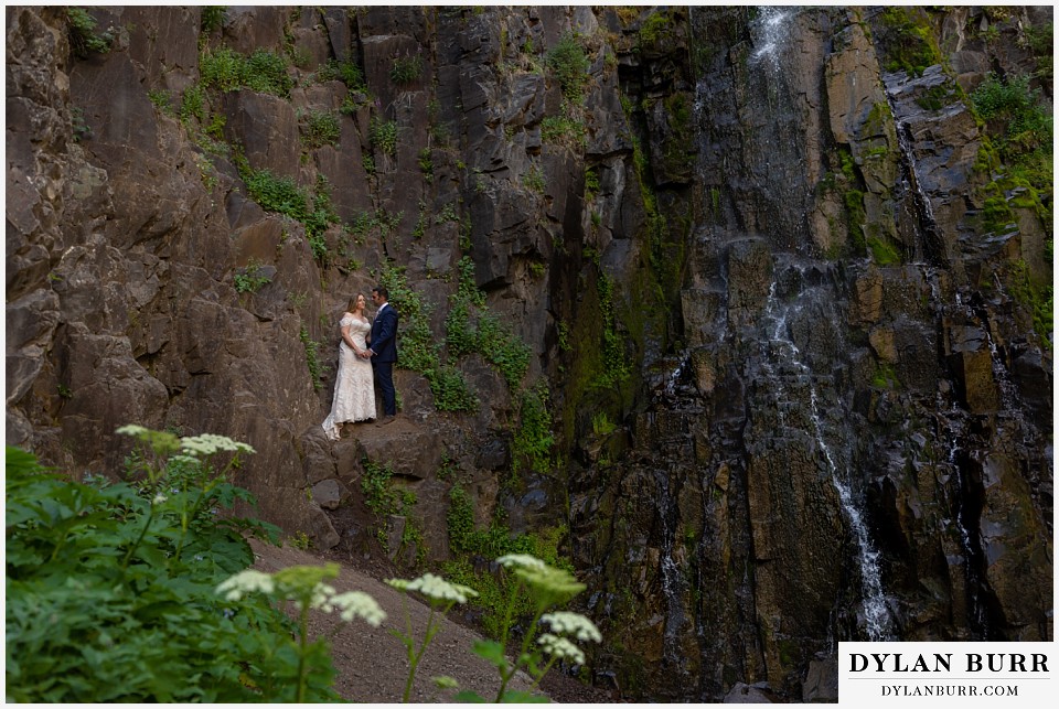 uncompahgre national forest colorado elopement wedding adventure bride and groom