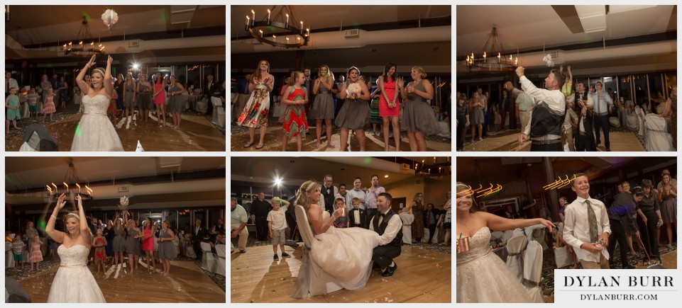 denver wedding photographer vista at applewood bouquet toss