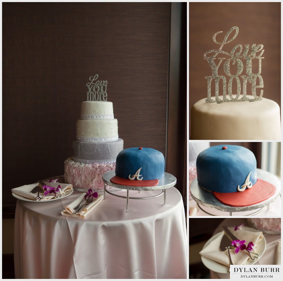 wedding cake vista at applewood atlanta braves