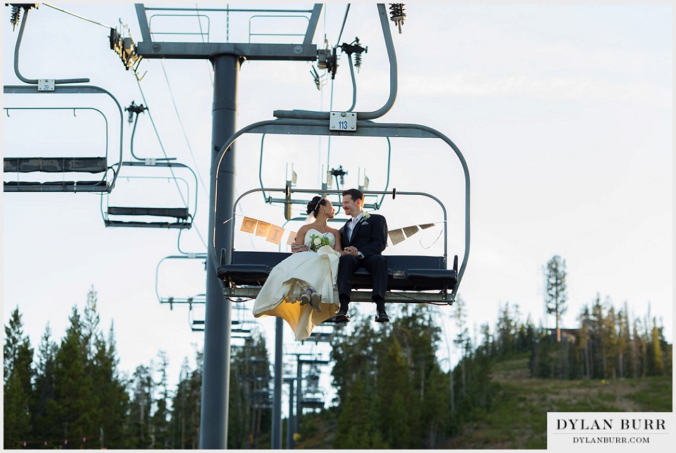 winter park wedding chairlift