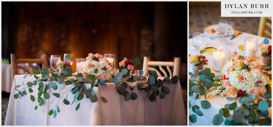 winter park wedding table decoration bella calla lodge sunspot