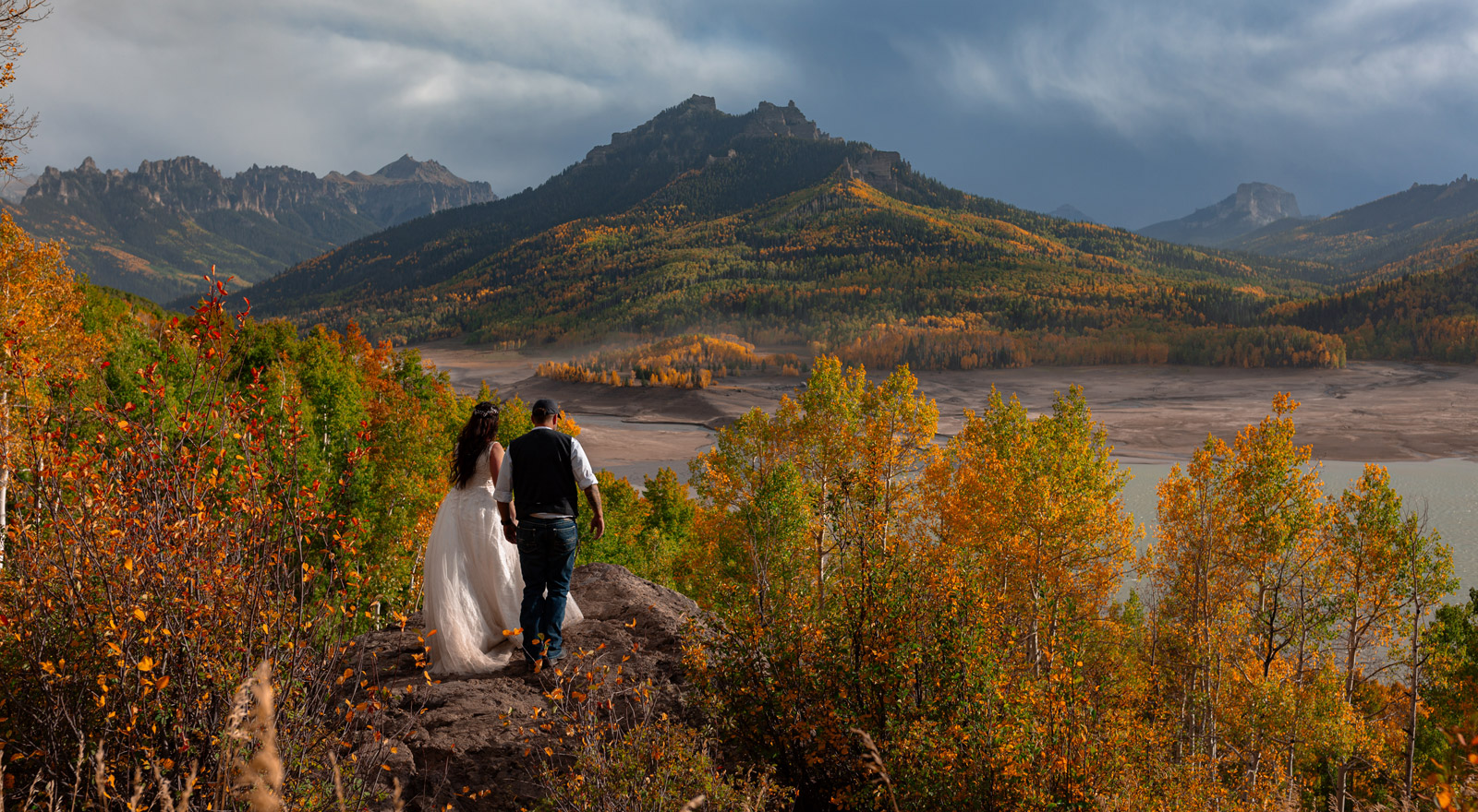 colorado mountain wedding elopement