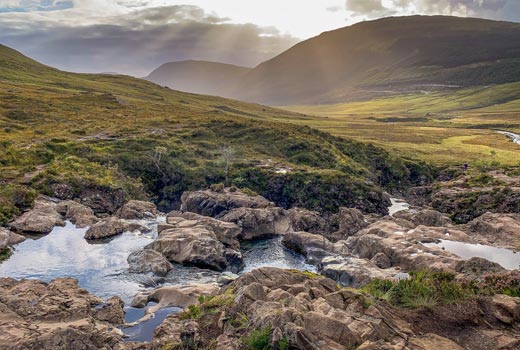 Scotland fairy pools