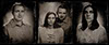 tintype engagement photos couples tryptic
